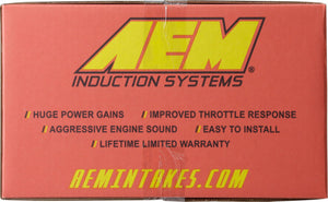 AEM 01-03 Protege Manual Red Short Ram Intake