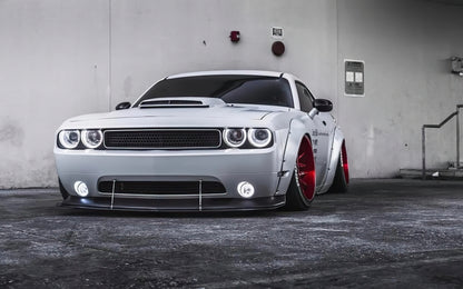 Oracle 0814 Dodge Challenger Dynamic Surface Mount Headlight/Fog Light Halo Kit COMBO