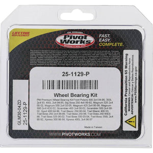 Pivot Works Pw Premium Wheel Bearing