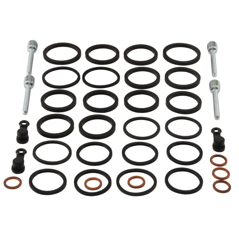 All Balls Racing 10-14 Honda VFR 1200 Caliper Rebuild Kit - Front