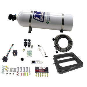 Nitrous Express Dominator Hitman Plus Nitrous Kit (50-200HP) w/15lb Bottle