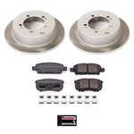 Power Stop 05-06 Mitsubishi Outlander Rear Semi-Coated Rotor Kit