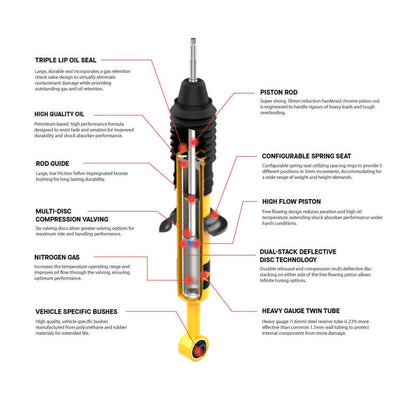 ARB / OME Ford Ranger PX3 Nitrocharger Plus Front Strut