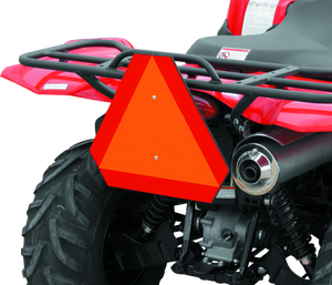 Quadoss ATV Safety Emblem - Orange