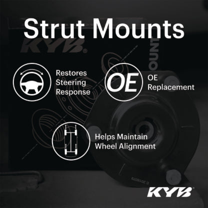 KYB 21-22 Cadillac Escalade ESV / 21-23 Chevrolet Suburban w/o Air Springs Strut Mount Kit - Rear