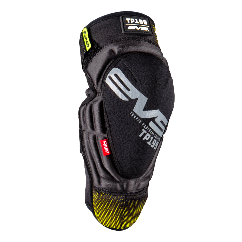 EVS TP199 Knee/Shin Guard Pair Black/Hi Viz - Youth