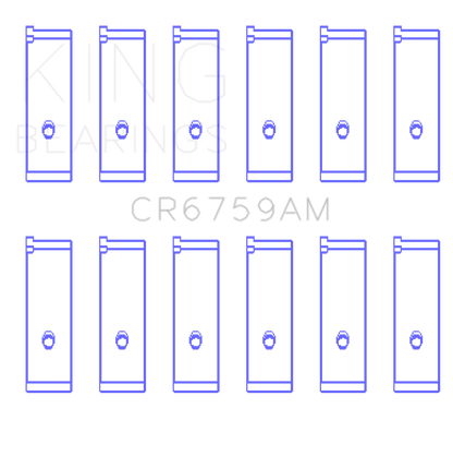 King Engine Bearings Honda C32A / C35A Connecting Rod Bearing Set