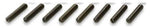 Moroso Wing Nut Stud - 1/4in-20 x 1-3/8in - 8 Pack