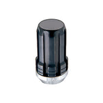 McGard SplineDrive Lug Nut (Cone Seat) 1/2-20 / 1.60in. Length (4-Pack) - Black (Req. Tool)