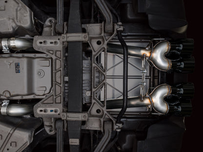 AWE Tuning 09-13 Chevrolet Corvette 6.2L Track Edition Axle-Back Exhaust w/ Diamond Black Tips