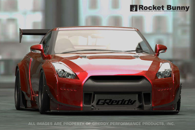 GReddy 09+ Nissan GT-R R35 Rocket Bunny GT-Wing (Rods)