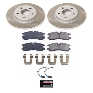 Power Stop 98-02 Cadillac Seville Rear Semi-Coated Rotor Kit