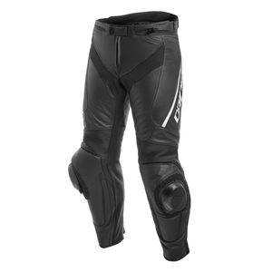 Dainese Delta 3 Perforated Leather Pants Black/White Size - 62