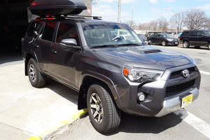 Rally Armor 12-24 Toyota 4Runner Black UR Mud Flap w/White Logo