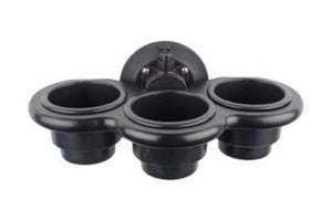 SeaSucker 3-Cup Holder Vertical Mount - Black