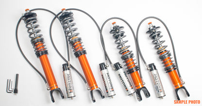Moton 2-Way Clubsport Coilovers True Coilover Style Rear Nissan GTR R35 07+ (Incl Springs)