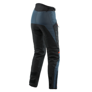 Dainese Tempest 3 Lady D-Dry Pants Ebony/Black/Lava-Red Size - 48