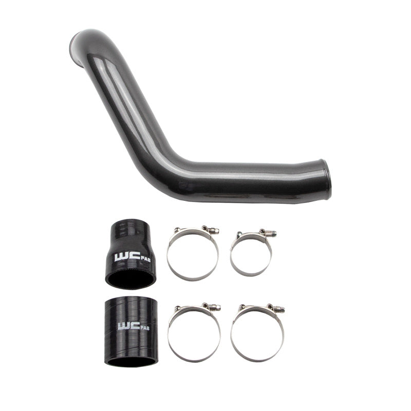 Wehrli 2004.5-05 Chevrolet LLY Duramax Passenger Side 3in Intercooler Pipe - Gloss Black