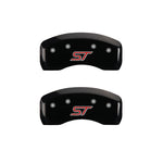 MGP 4 Caliper Covers Engraved Front & Rear ST Black finish silver ch