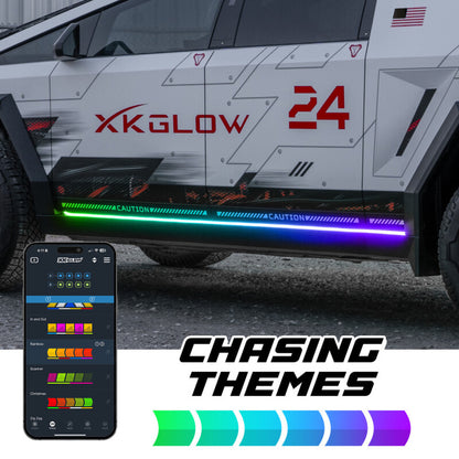 XK Glow Tesla Cybertruck XKmax Body Gap Kit