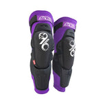 EVS Slayco96 Knee Guard Pair Purple/Black - Small/Medium