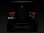 Raxiom 07-18 Jeep Wrangler JK Axial Series LED Tail Lights- Blk Housing (Clear Lens)