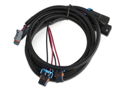 Raxiom 07-09 Jeep Wrangler JK Axial Series H10 Fog Light Dual Wire Harness Adapter Set