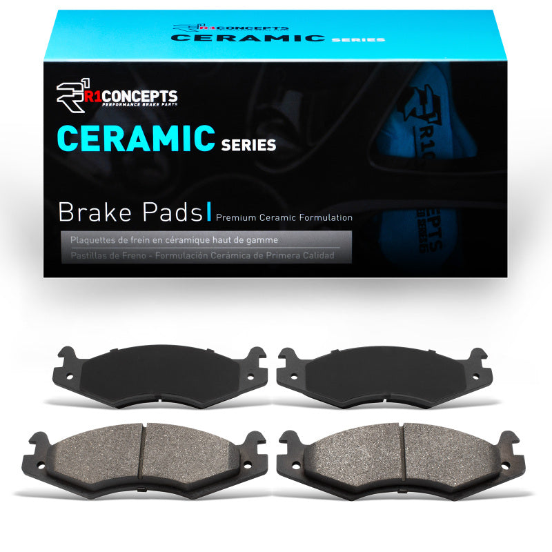 R1 92-06 Hummer H1 Rear Ceramic Brake Pads