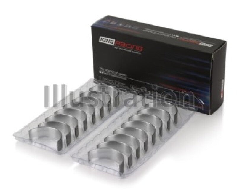 King Engine Bearings Chevrolet BBC 369-502 Gen Iv/V/Vi(Size STDX) Connecting Rod Bearing Set