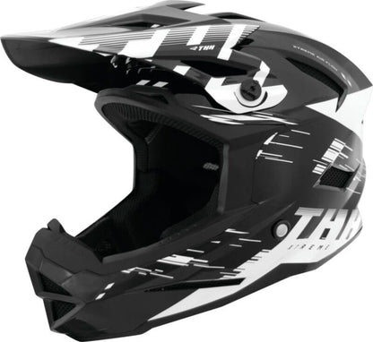 THH Helmets T-42 BMX Xtreme  Black/White Youth - Small