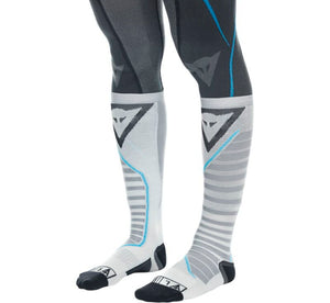 Dainese Dry Long Socks Black/Blue Size - 39/41