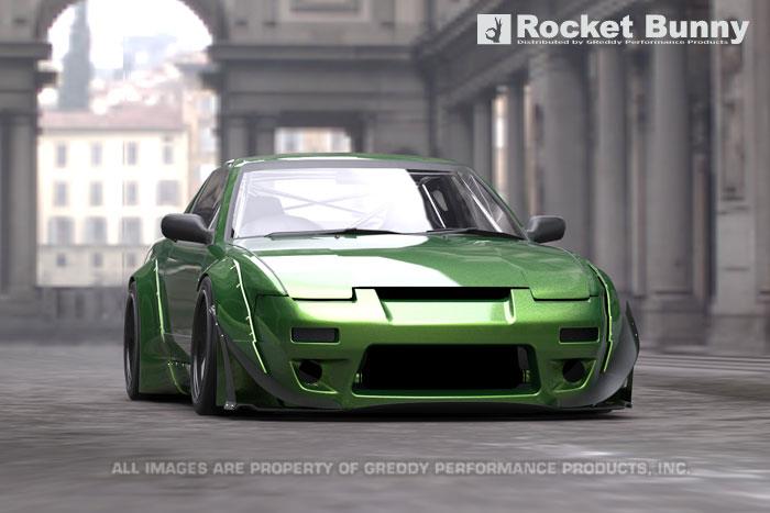 GReddy 89-93 Nissan 240SX Rocket Bunny RPS13 V2 6666 GT Wing