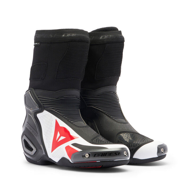 Dainese Axial 2 Air Boots Black/White/Lave Red Size - 45