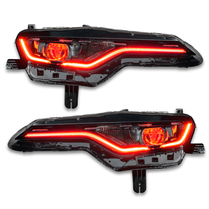 Oracle 19-21 Chevy Camaro SS/RS RGBW+A Headlight DRL Kit - ColorSHIFT w/ BC1 Controller