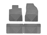 WT Rubber Mats - Rear - Grey