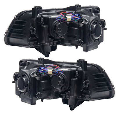 Oracle 11-14 Chrysler 300C SMD HL - Black - NON HID - ColorSHIFT w/ Simple Controller