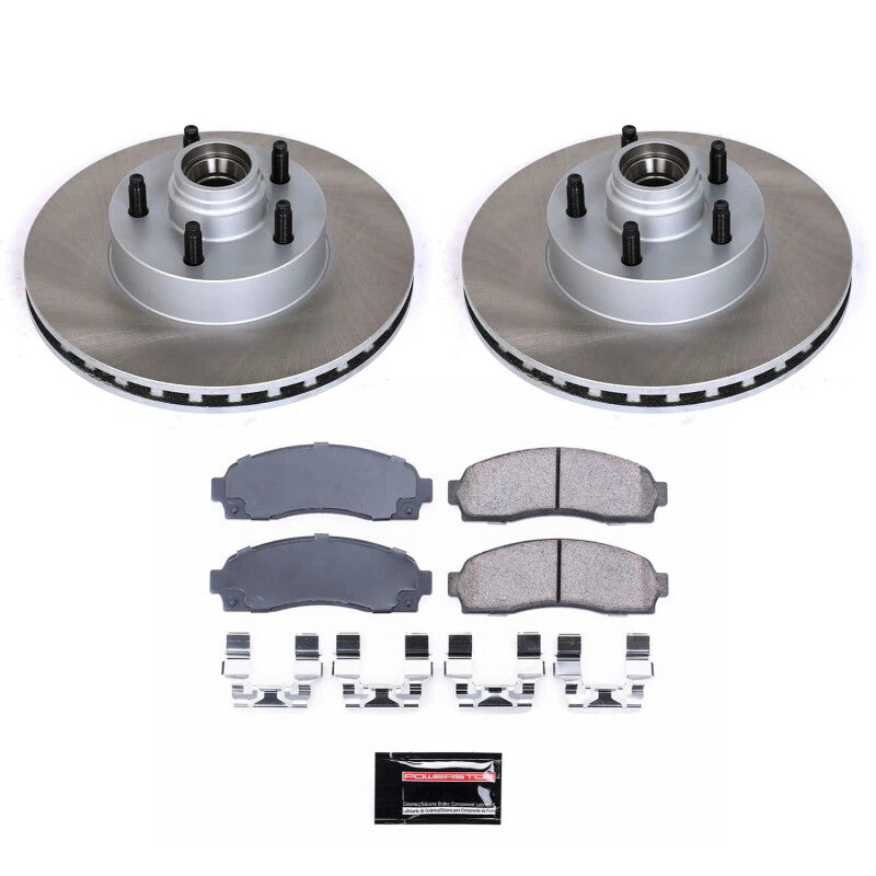 Power Stop 03-09 Mazda B4000 Front Semi-Coated Rotor Kit