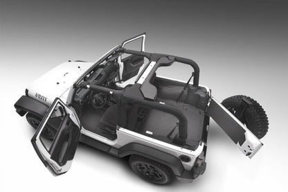 Husky Liners 07-10 Jeep Wrangler JK 2dr (Incl. TG & Tub Liner) Guardian Impact Jeep Liner