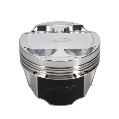 Manley Toyota 2JZGTE 86.5mm Bore +.5mm Oversize -1cc Dome 10:1 CR Piston w/ Rings - Single