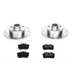 Power Stop 92-95 Volkswagen Corrado Rear Z23 Evolution Sport Brake Kit