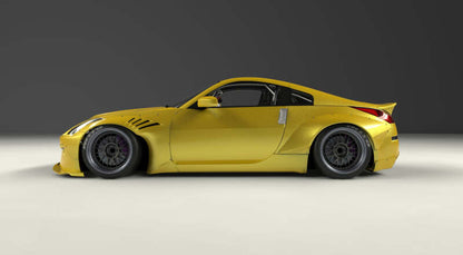 GReddy 03-08 Nissan 350Z Rocket Bunny Full Wide-Body Aero Kit