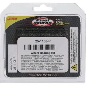 Pivot Works Pw Premium Wheel Bearing