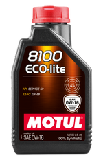 Motul 1L Synthetic Engine Oil 8100 0W16 Eco-Lite