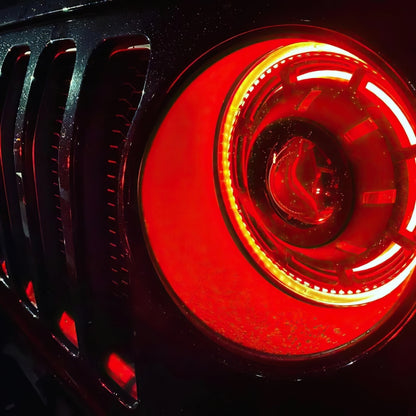 Oracle Oculus Bi-LED Projector Headlights for Jeep JL/Gladiator JT - w/ BC1 Controller