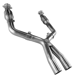 Kooks 05-10 Ford Mustang GT 4.6L 3V Auto/Manual 3in x 2 1/2in OEM Cat X Pipe Kooks HDR Req