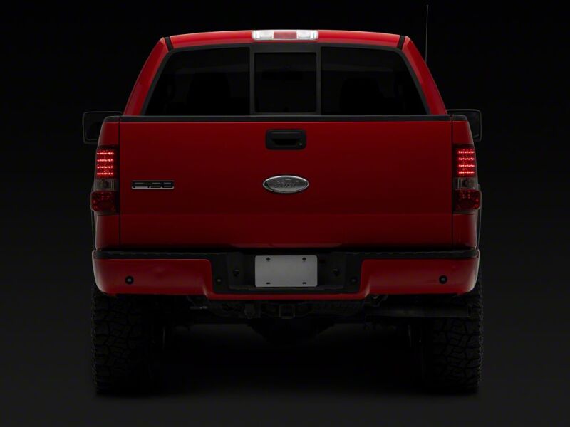 Raxiom 04-08 Ford F-150 Styleside LED Tail Lights- Chrome Housing- Red/Clear Lens
