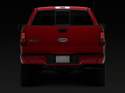 Raxiom 04-08 Ford F-150 Styleside LED Tail Lights- Chrome Housing- Red/Clear Lens
