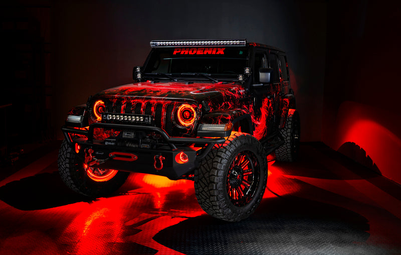 Oracle Oculus Bi-LED Projector Headlights for Jeep JL/Gladiator JT - w/ BC1 Controller