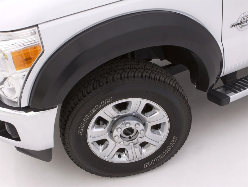 Lund 14-15 Chevy Silverado 1500 Ex-Extrawide Textured Elite Series Fender Flares - Black (2 Pc.)