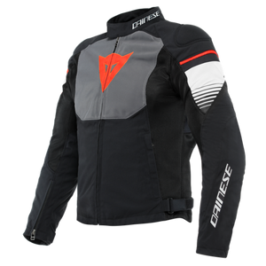 Dainese Air Fast Tex Jacket Black/Gray/White Size - 58